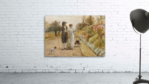 A garden stroll Wall Preview