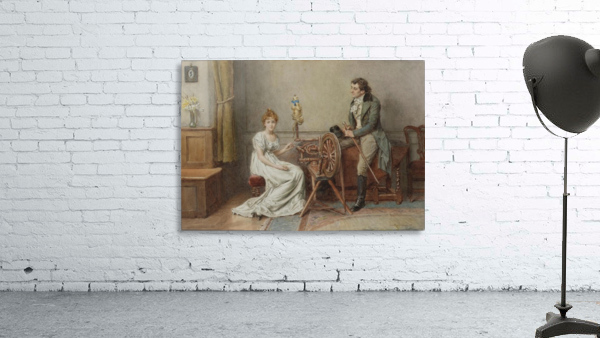 A romantic encounter Wall Preview
