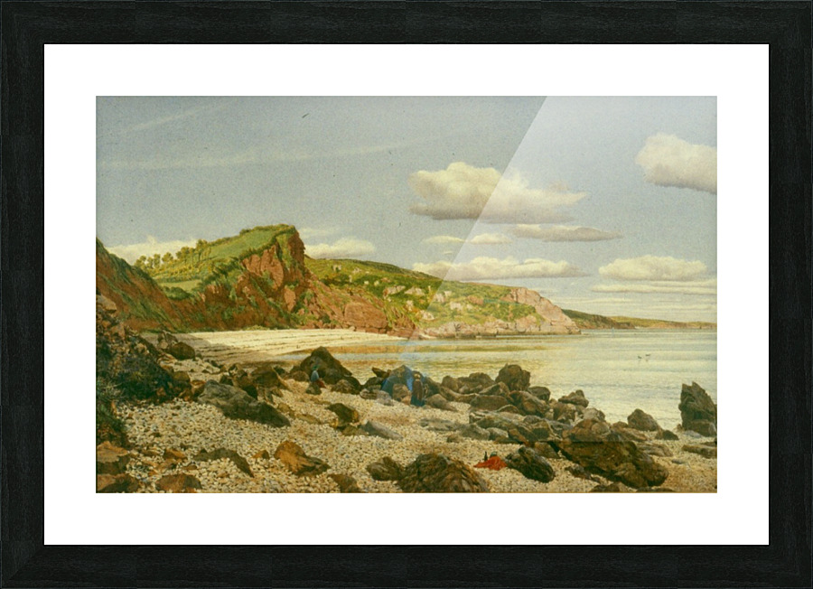 Babbacombe Bay Picture Frame print