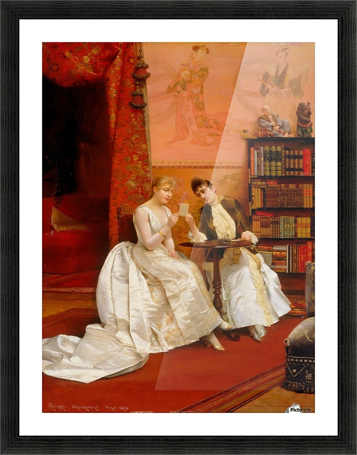 Confidences Picture Frame print