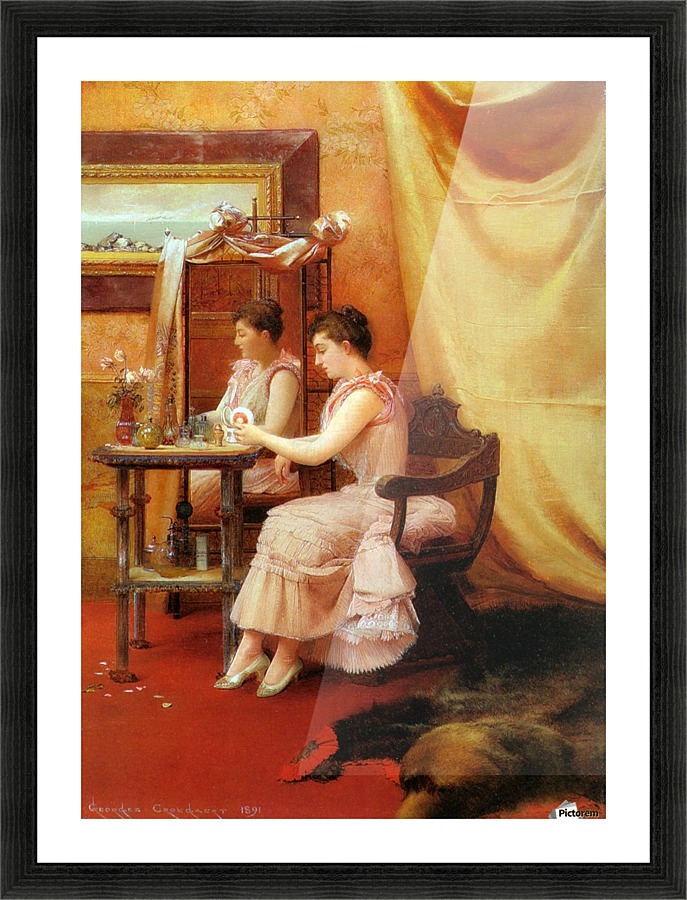 La toilette Picture Frame print