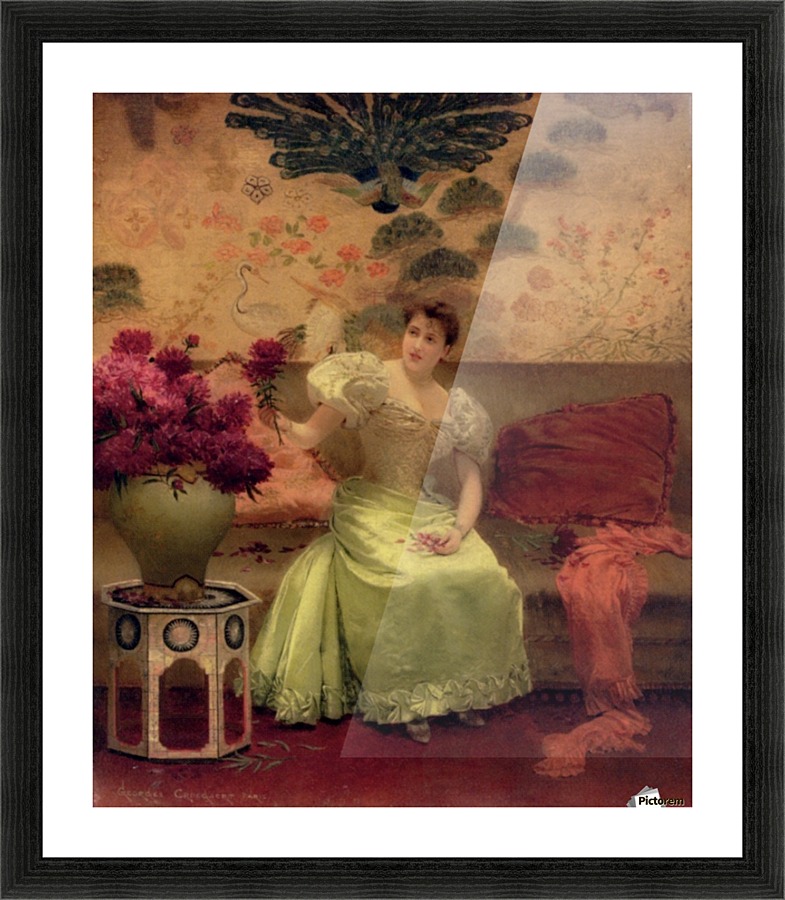 An elegant arrangement Picture Frame print