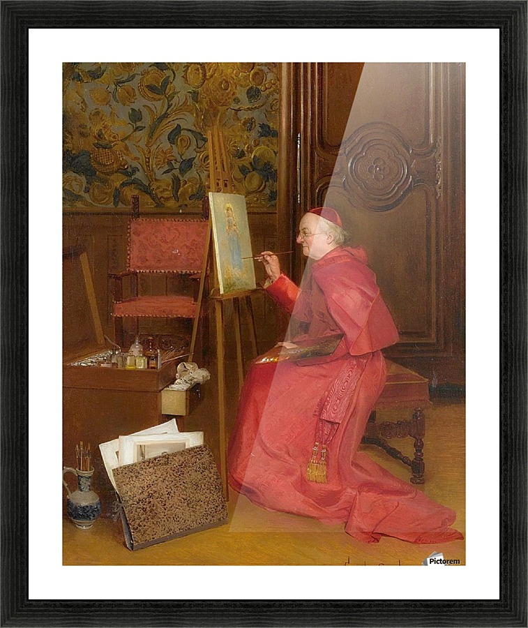 Painting Picture Frame print