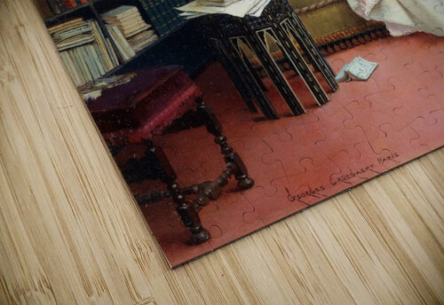 The Reader Georges Croegaert puzzle