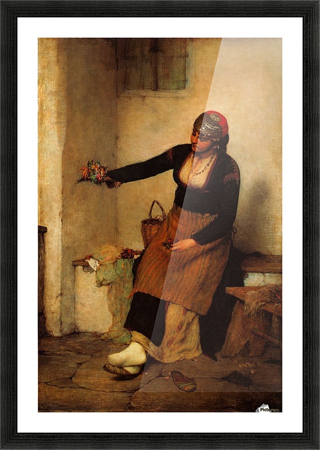 Gynaika Picture Frame print