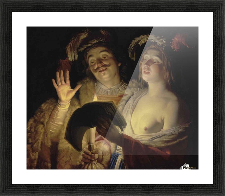 The Duet Picture Frame print