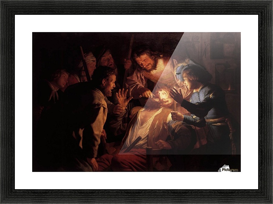 The Dentist Picture Frame print