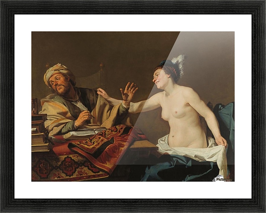 The Steadfast Philosopher Picture Frame print