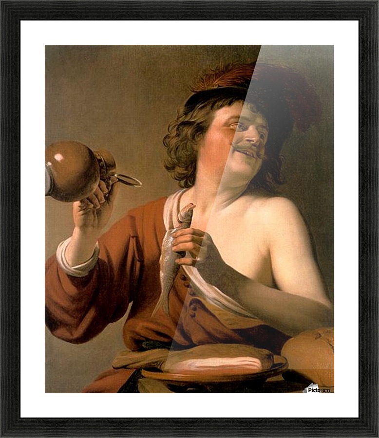 Pickled Herring Picture Frame print