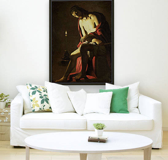 Christ on the cold stone by Gerard van Honthorst