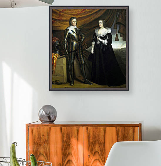 Double Portrait of Frederik Hendrik and Amalia van Solms by Gerard van Honthorst