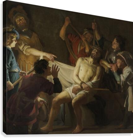 The Crowning with Thorns Canvas Print