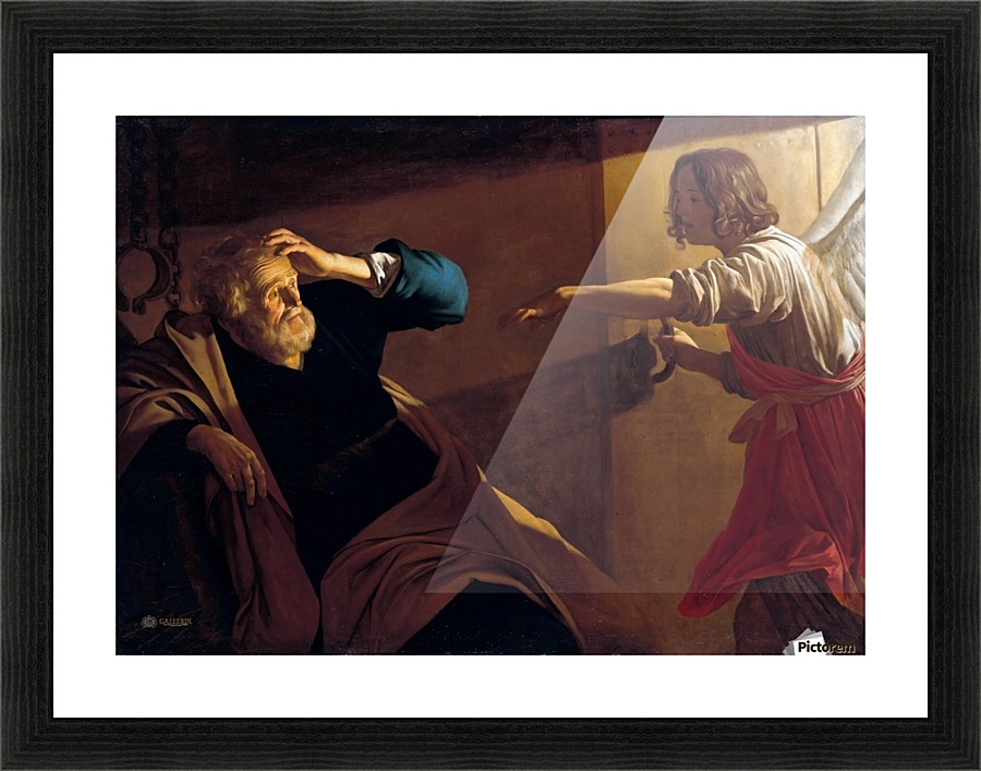 Archangel vision Picture Frame print