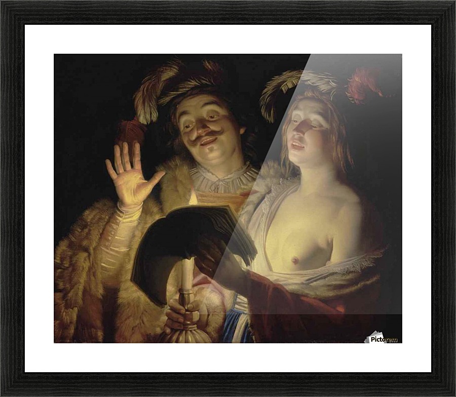 The duet Picture Frame print