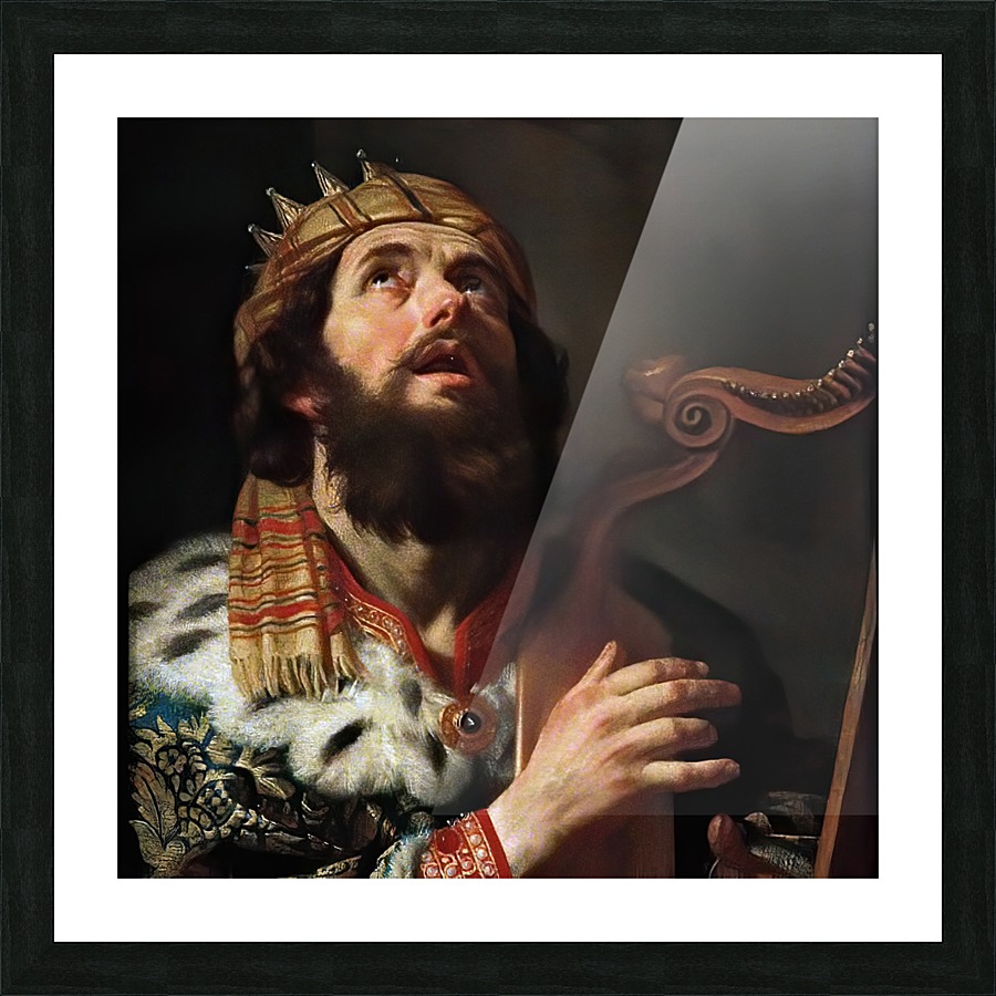 King David Picture Frame print