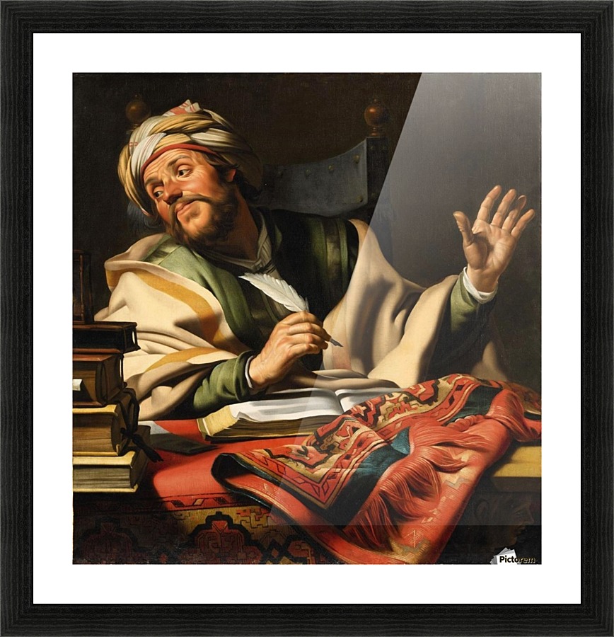The Steadfast Philosopher Picture Frame print