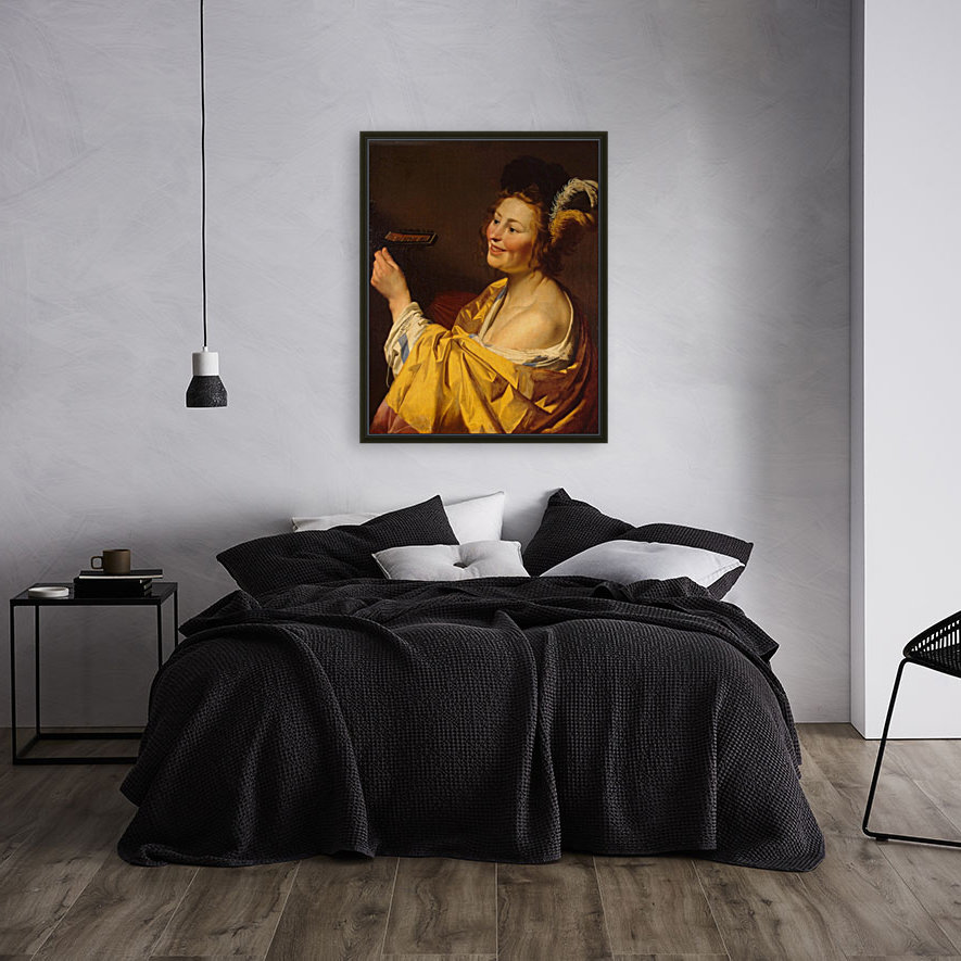Lute player Reproduction