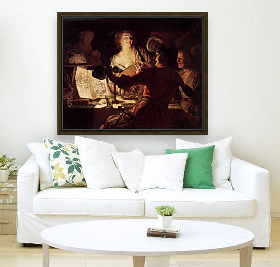 Merry Company by Gerrit van Honthorst