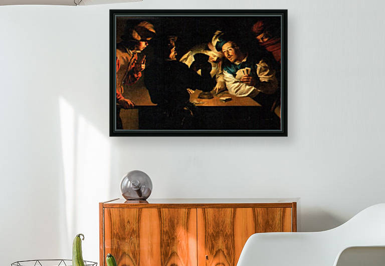 Falschspieler by Gerrit van Honthorst