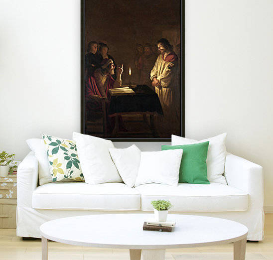 Christ before the High Priest by Gerrit van Honthorst