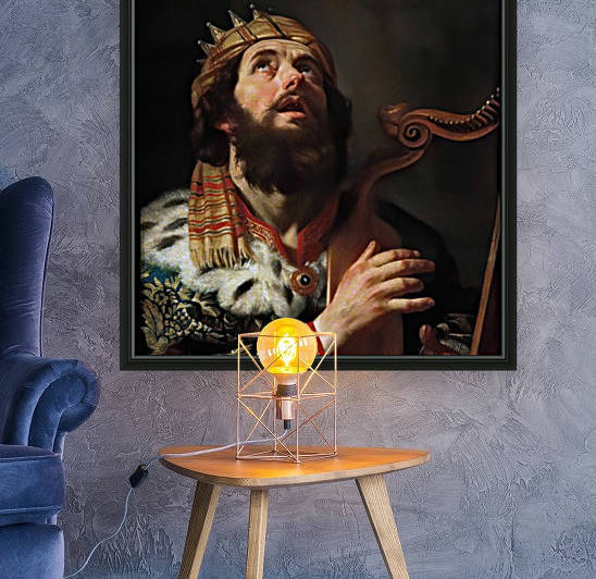 King David by Gerrit van Honthorst