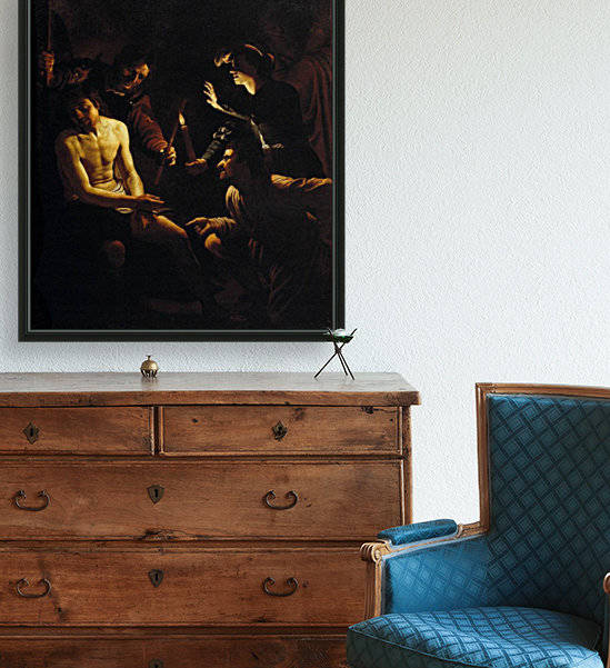 Dutch and the Christ by Gerrit van Honthorst