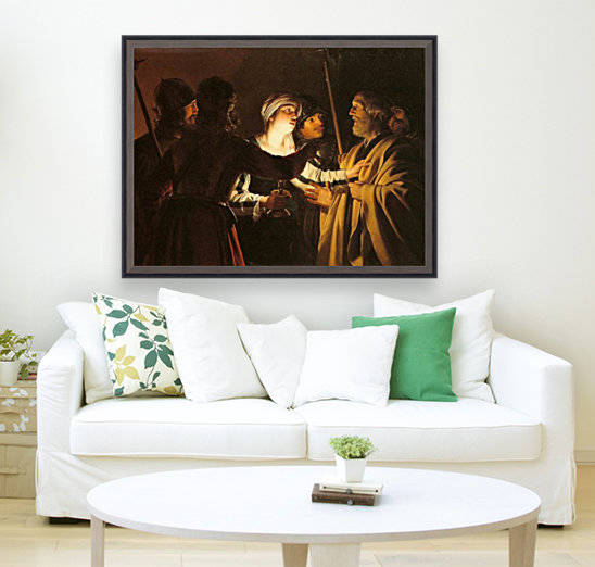 The Denial of St Peter by Gerrit van Honthorst