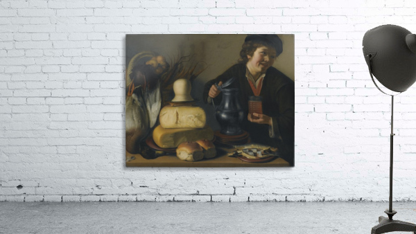 A man serving lunch Wall Preview
