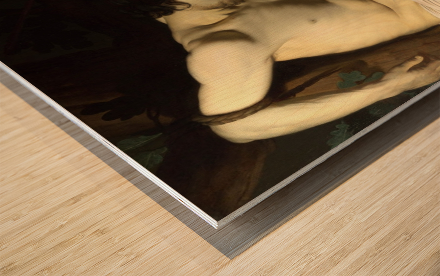 Saint Sebastian Wood print