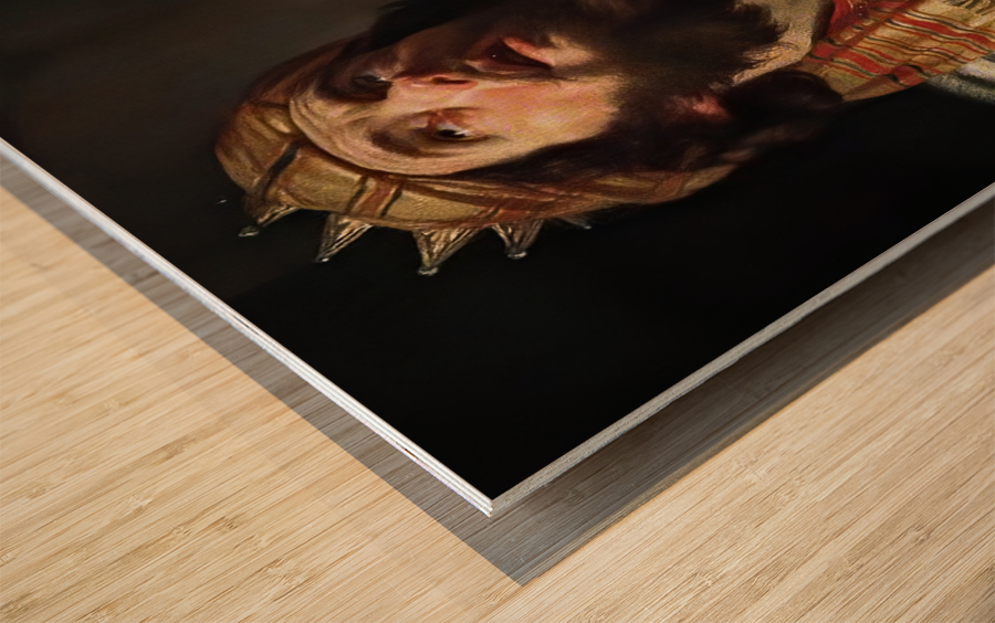 King David Wood print
