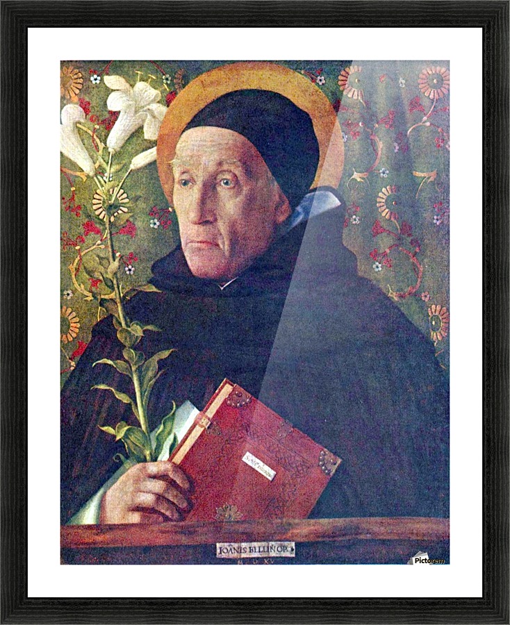 Saint Dominic Picture Frame print