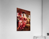 Lady in Red Acrylic Print
