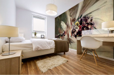 The Pansy Mural print