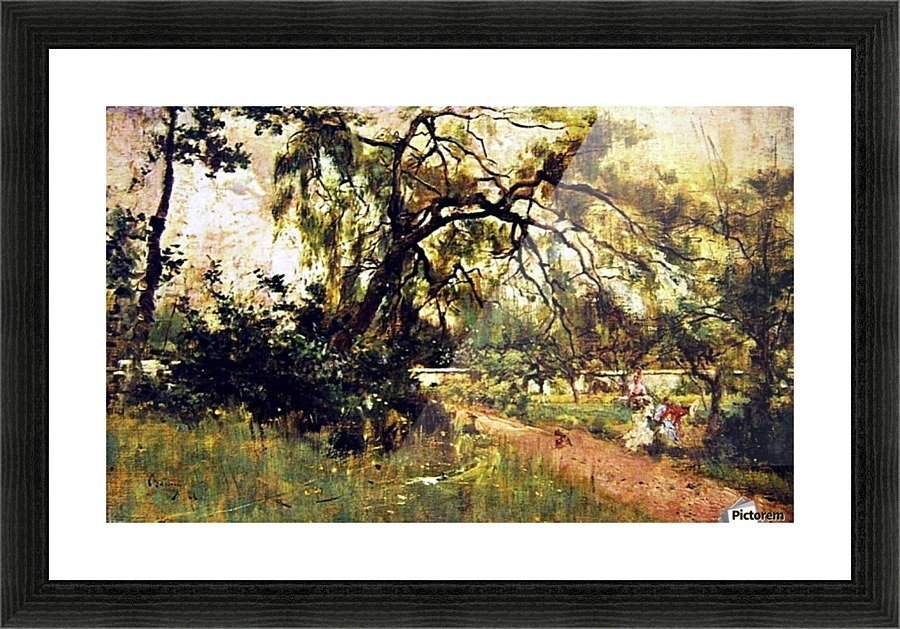 In the Park Picture Frame print