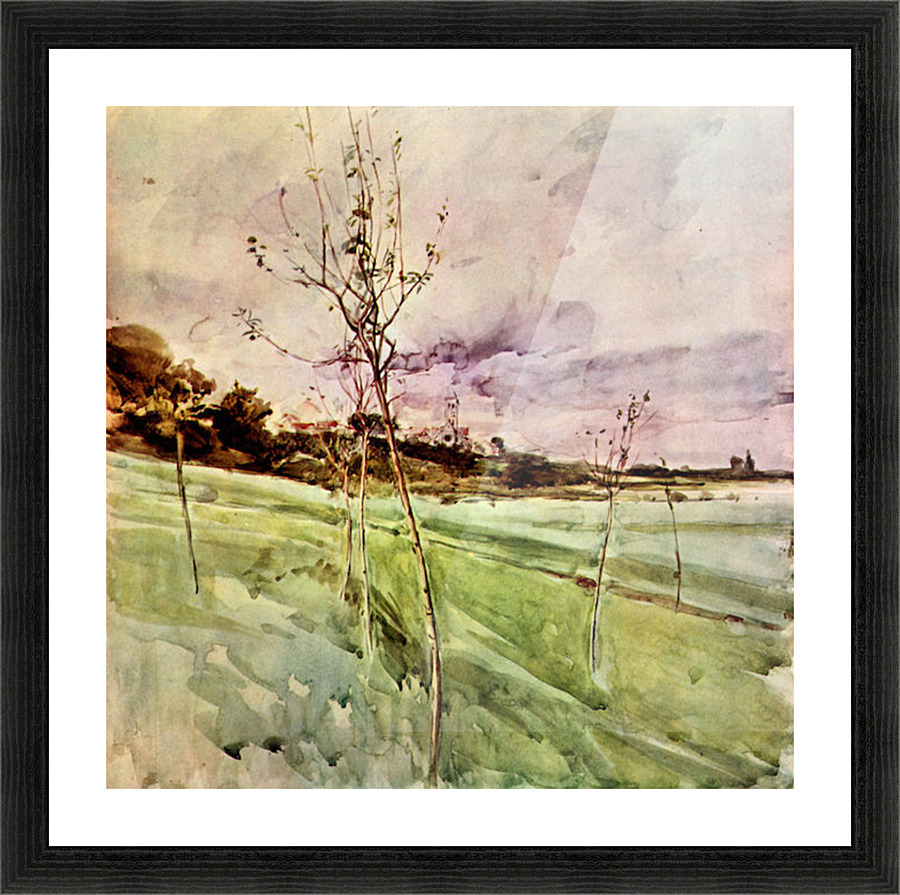 After the storm Picture Frame print