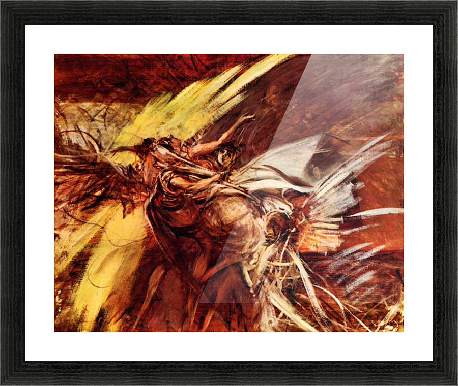 Angel Picture Frame print