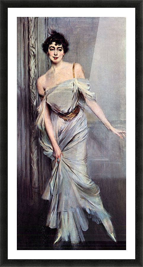 Mrs. Charles Max Picture Frame print