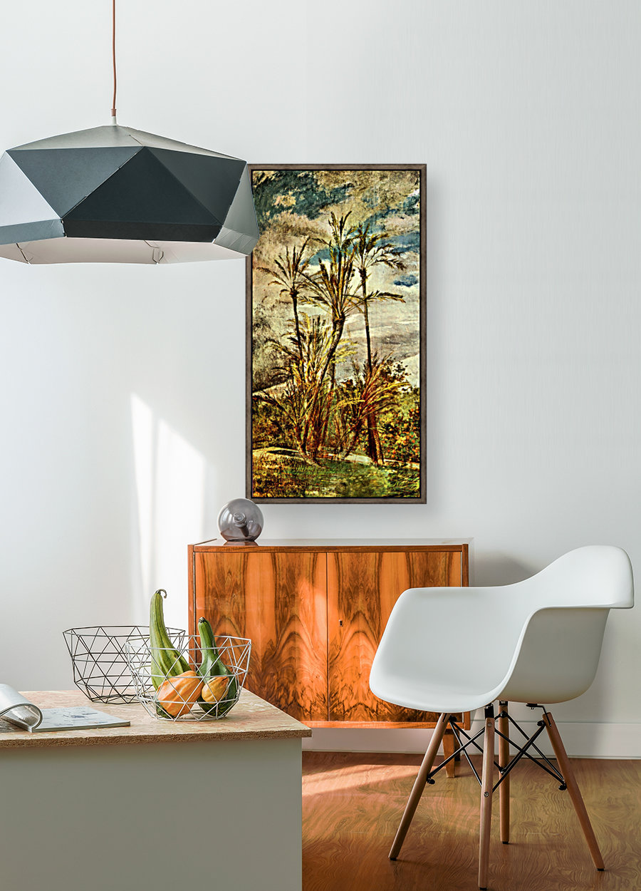 Palms and Oranges Reproduction