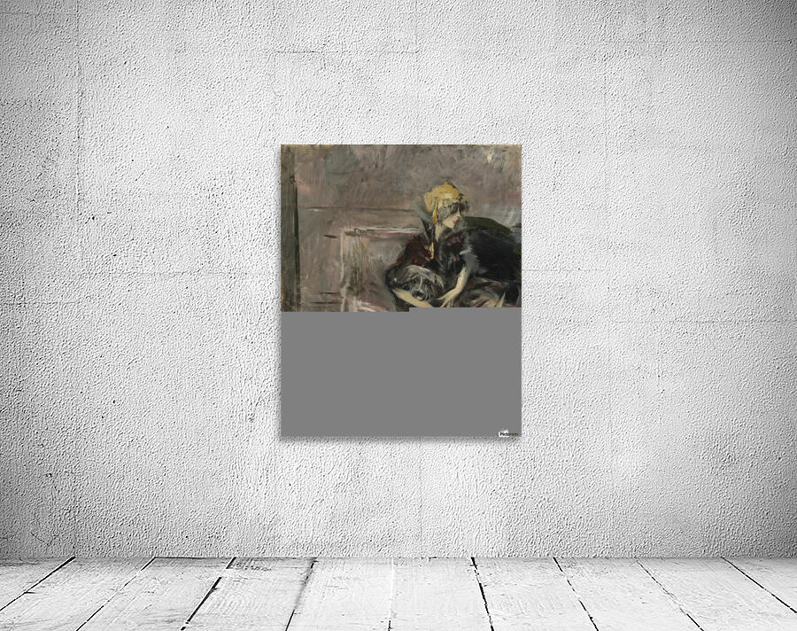 Lady in Yellow Wall Preview