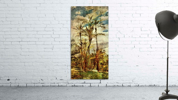 Palms and Oranges Wall Preview