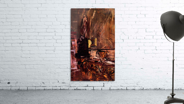 The gold framework Wall Preview