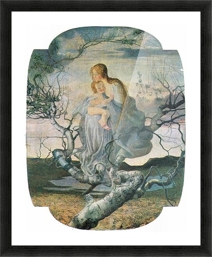 Life angel 2 Picture Frame print