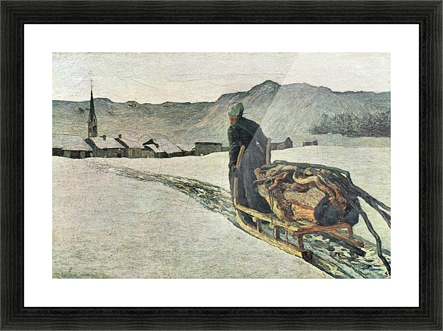 Return from the forest Picture Frame print
