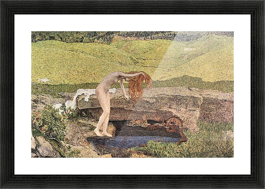 The vanity Picture Frame print