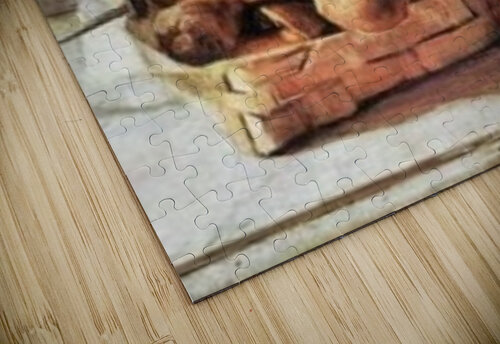 Mushrooms Giovanni Segantini puzzle