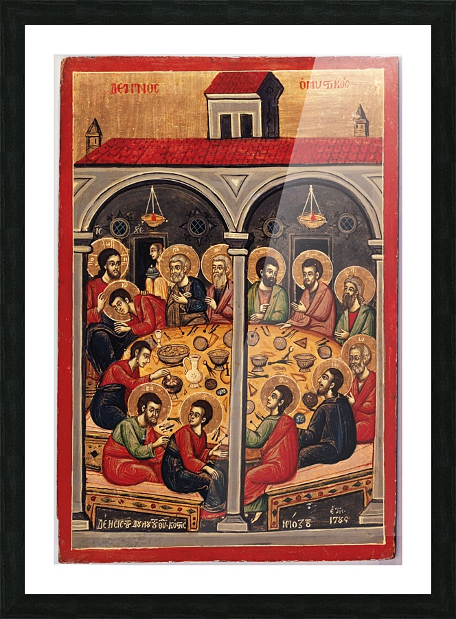 La Cene Picture Frame print