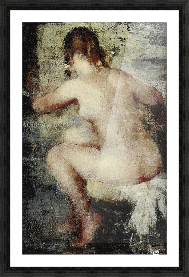 Pigtails Picture Frame print