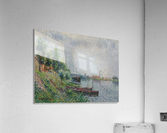The Riverbank, Oise Acrylic Print