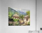 Village Scene Acrylic Print