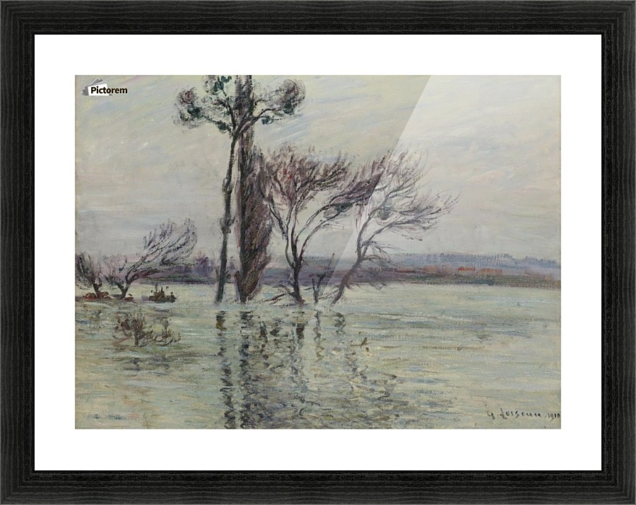 Point Ile Submerged Picture Frame print